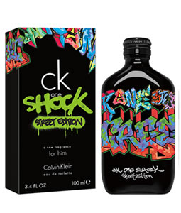CALVIN KLEIN CK ONE SHOCK STREET EDITION EDT FOR MEN