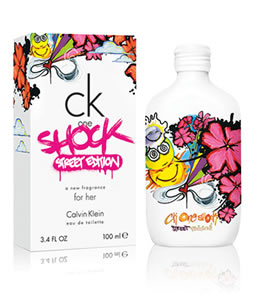 CALVIN KLEIN CK ONE SHOCK STREET EDITION EDT FOR WOMEN