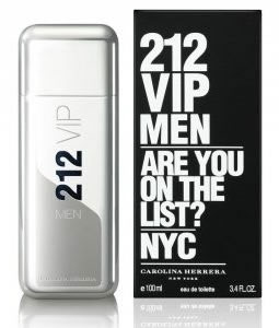 CAROLINA HERRERA 212 VIP EDT FOR MEN