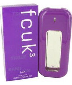 FRENCH CONNECTION FCUK 3 EDT FOR WOMEN