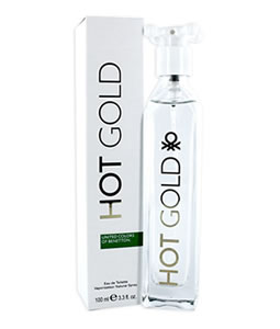 BENETTON HOT GOLD EDT FOR WOMEN