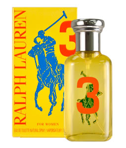 RALPH LAUREN BIG PONY 3 EDT FOR WOMEN 