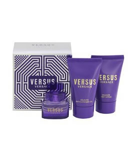 VERSACE VERSUS EDP MINIATURE 3 PIECES TRAVEL GIFT SET FOR WOMEN