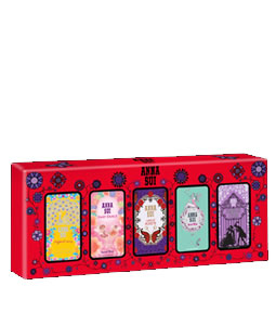 ANNA SUI 5 PCS MINIATURE GIFT SET FOR WOMEN