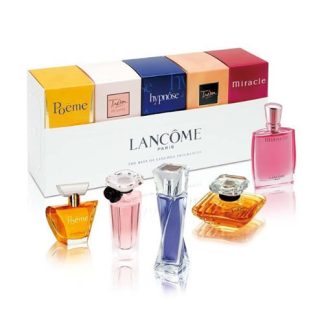 LANCOME THE BEST OF LANCOME FRAGRANCES 5 PCS MINIATURE GIFT SET FOR WOMEN