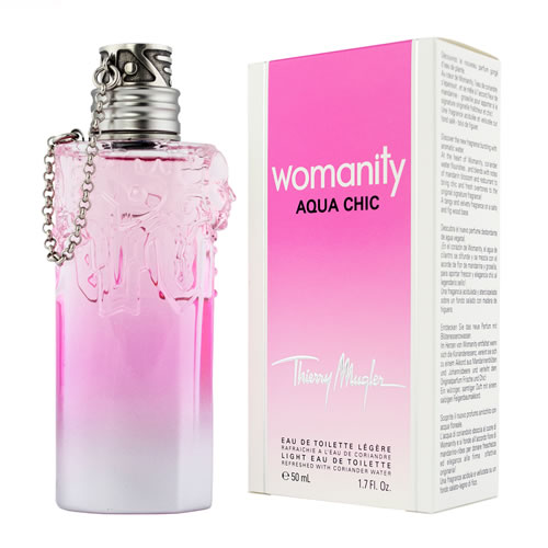 THIERRY MUGLER WOMANITY AQUA CHIC LEGERE EDT FOR WOMEN 1 THIERRY MUGLER WOMANITY AQUA CHIC LEGERE EDT FOR WOMEN