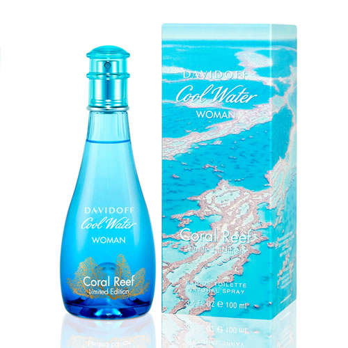 DAVIDOFF COOL WATER CORAL REEF LIMITED EDITION EDT FOR WOMEN 1 DAVIDOFF COOL WATER CORAL REEF LIMITED EDITION EDT FOR WOMEN