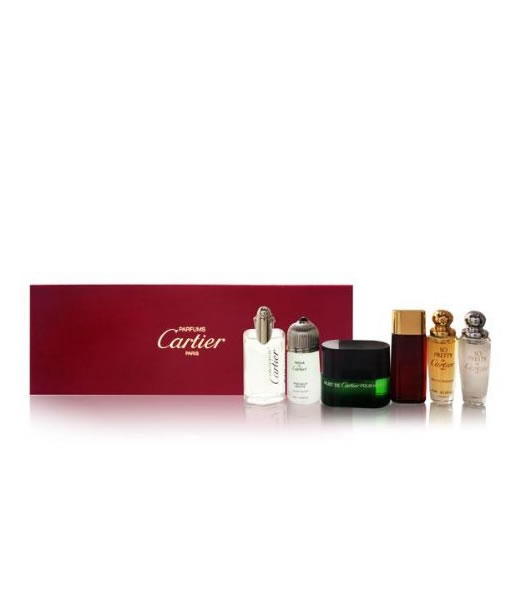 CARTIER 6 PCS MINIATURE GIFT SET FOR WOMEN