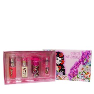 CHRISTIAN AUDIGIER ED HARDY 4 PCS MINIATURE GIFT SET FOR WOMEN