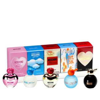 MOSCHINO 5 PCS MINIATURE GIFT SET FOR WOMEN