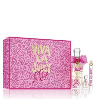 JUICY COUTURE VIVA LA JUICY LA FLEUR 3 PCS GIFT SET FOR WOMEN
