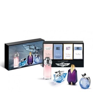 THIERRY MUGLER EXLCUSIVE TRAVEL RETAIL MINIATURE GIFT SET FOR WOMEN