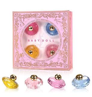 YVES SAINT LAURENT YSL BABY DOLL 4 PCS MINIATURE GIFT SET FOR WOMEN
