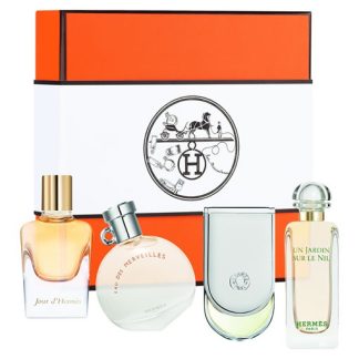HERMES 4 PCS MINIATURE GIFT SET FOR WOMEN