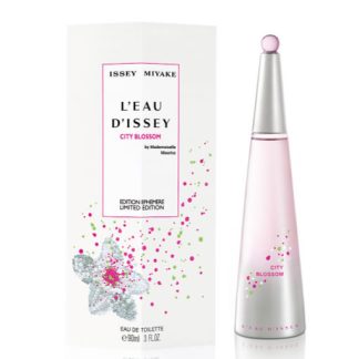 ISSEY MIYAKE L'EAU D'ISSEY CITY BLOSSOM BY MADEMOISELLE MAURICE LIMITED EDITION EDT FOR WOMEN