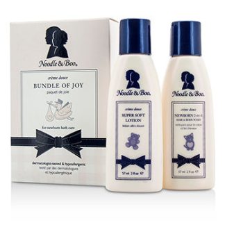 NOODLE & BOO BUNDLE OF JOY SET: NEWBORN 2-IN-1 HAIR &AMP; BODY WASH 59ML/2OZ + SUPER SOFT LOTION 59ML/2OZ 2PCS