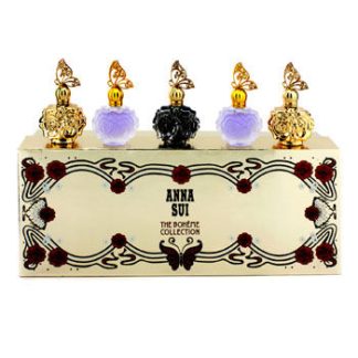 ANNA SUI THE BOHEME COLLECTION COFFRET 5X4ML/0.14OZ GIFT SET FOR WOMEN
