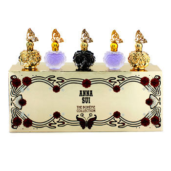 ANNA SUI THE BOHEME COLLECTION COFFRET 5X4ML/0.14OZ GIFT SET FOR WOMEN