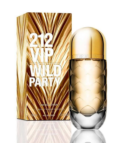 CAROLINA HERRERA 212 VIP WILD PARTY LIMITED EDITION EDT FOR WOMEN ...