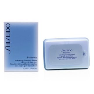SHISEIDO PURENESS REFRESHING CLEANSING SHEET 30PCS