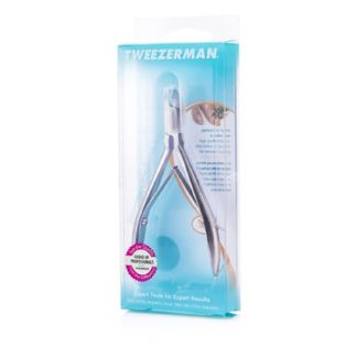 TWEEZERMAN ROCKHARD STAINLESS CUTICLE NIPPER - 1/2 JAW -
