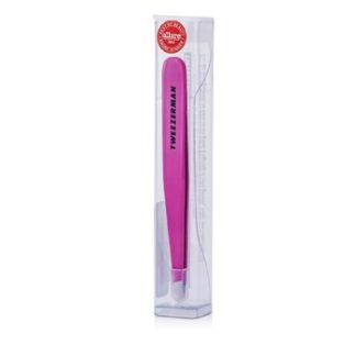 TWEEZERMAN SLANT TWEEZER - PRETTY IN PINK -