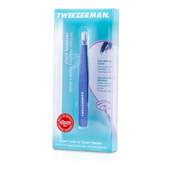 TWEEZERMAN SLANT TWEEZER - GRANITE SKY -