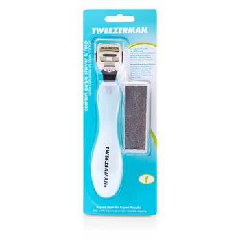 TWEEZERMAN COMFORT CALLUS SHAVER & RASP - 1 TWEEZERMAN COMFORT CALLUS SHAVER & RASP -