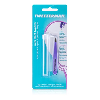 TWEEZERMAN MINI SLANT TWEEZER - LOVELY LAVENDAR -