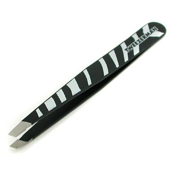TWEEZERMAN SLANT TWEEZER (PATTERN PRINTS) - ANIMAL PRINT/ ZEBRA -