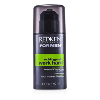 Redken Men Work Hard Molding Paste Maximum Control 100ml 3 4oz