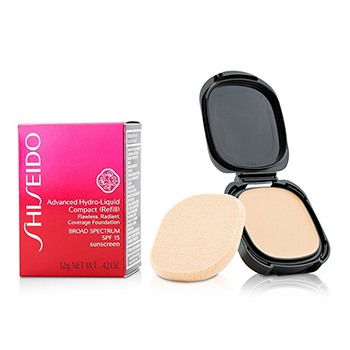 SHISEIDO ADVANCED HYDRO LIQUID COMPACT FOUNDATION SPF15 REFILL - I20 NATURAL LIGHT IVORY 12G/0.42OZ