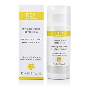 REN INVISIBLE PORES DETOX MASK (FOR COMBINATION TO OILY SKIN) 50ML/1.7OZ
