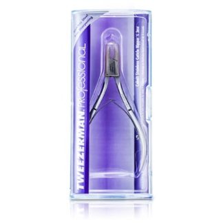 TWEEZERMAN PROFESSIONAL COBALT STAINLESS CUTICLE NIPPER - 1/4 JAW -
