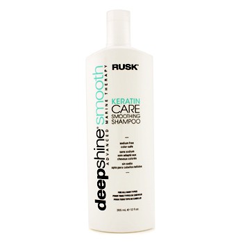 Rusk Deepshine Smooth Keratin Care Smoothing Shampoo 355ml 12oz