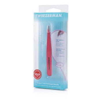 TWEEZERMAN SLANT TWEEZER - FASHION COLOR GERANIUM -