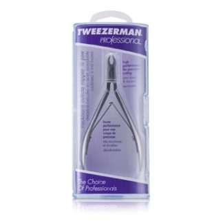 TWEEZERMAN PROFESSIONAL ROCKHARD STAINLESS CUTICLE NIPPER - 1/4 JAW -