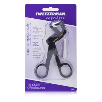 TWEEZERMAN PROFESSIONAL SUPER CURL EYELASH CURLER - 1 TWEEZERMAN PROFESSIONAL SUPER CURL EYELASH CURLER -