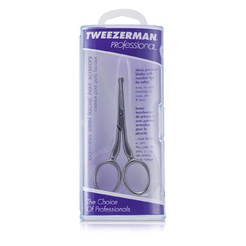 TWEEZERMAN PROFESSIONAL STAINLESS STEEL FACIAL HAIR SCISSORS -
