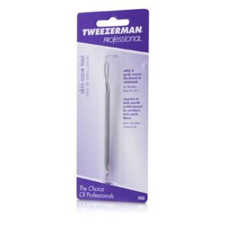 TWEEZERMAN PROFESSIONAL SKIN CARE TOOL STAINLESS STEEL - LOOPS ON BOTH ENDS -