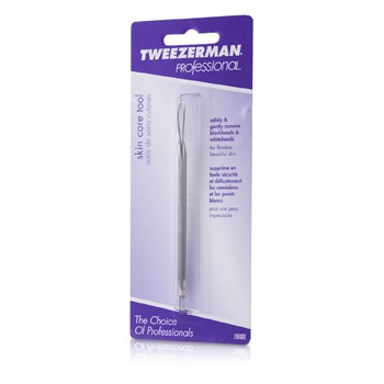 TWEEZERMAN PROFESSIONAL SKIN CARE TOOL STAINLESS STEEL - LOOPS ON BOTH ENDS - 1 TWEEZERMAN PROFESSIONAL SKIN CARE TOOL STAINLESS STEEL - LOOPS ON BOTH ENDS -
