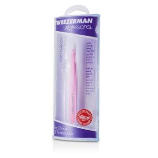 TWEEZERMAN PROFESSIONAL SLANT TWEEZER - NEON PINK -
