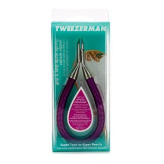 TWEEZERMAN GRIP & SNIP SPIRAL SPRING CUTICLE NIPPER - # LOLLYPOP BERRY -