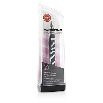 TWEEZERMAN SLANT TWEEZER (PATTERN PRINTS) - ANIMAL PRINT/ ZEBRA (STUDIO COLLECTION) -