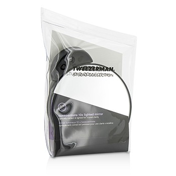 TWEEZERMAN TWEEZERMATE 10X LIGHTED MIRROR (STUDIO COLLECTION) -