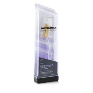 TWEEZERMAN FOLDING ILASHCOMB (STUDIO COLLECTION) -