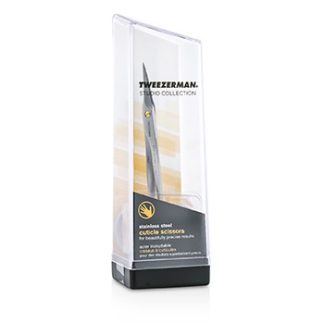 TWEEZERMAN STAINLESS STEEL CUTICLE SCISSORS (STUDIO COLLECTION) -