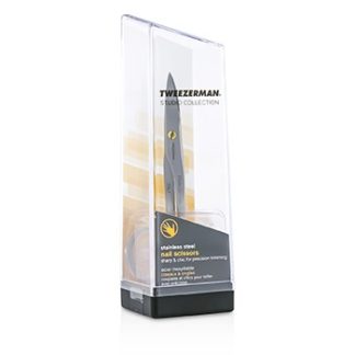 TWEEZERMAN STAINLESS STEEL NAIL SCISSORS (STUDIO COLLECTION) -