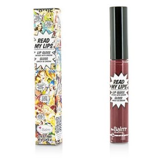 THEBALM READ MY LIPS (LIP GLOSS INFUSED WITH GINSENG) - #BOOM! 6.5ML/0.219OZ