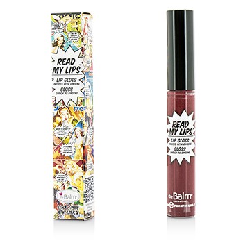 THEBALM READ MY LIPS (LIP GLOSS INFUSED WITH GINSENG) - #BOOM! 6.5ML/0.219OZ